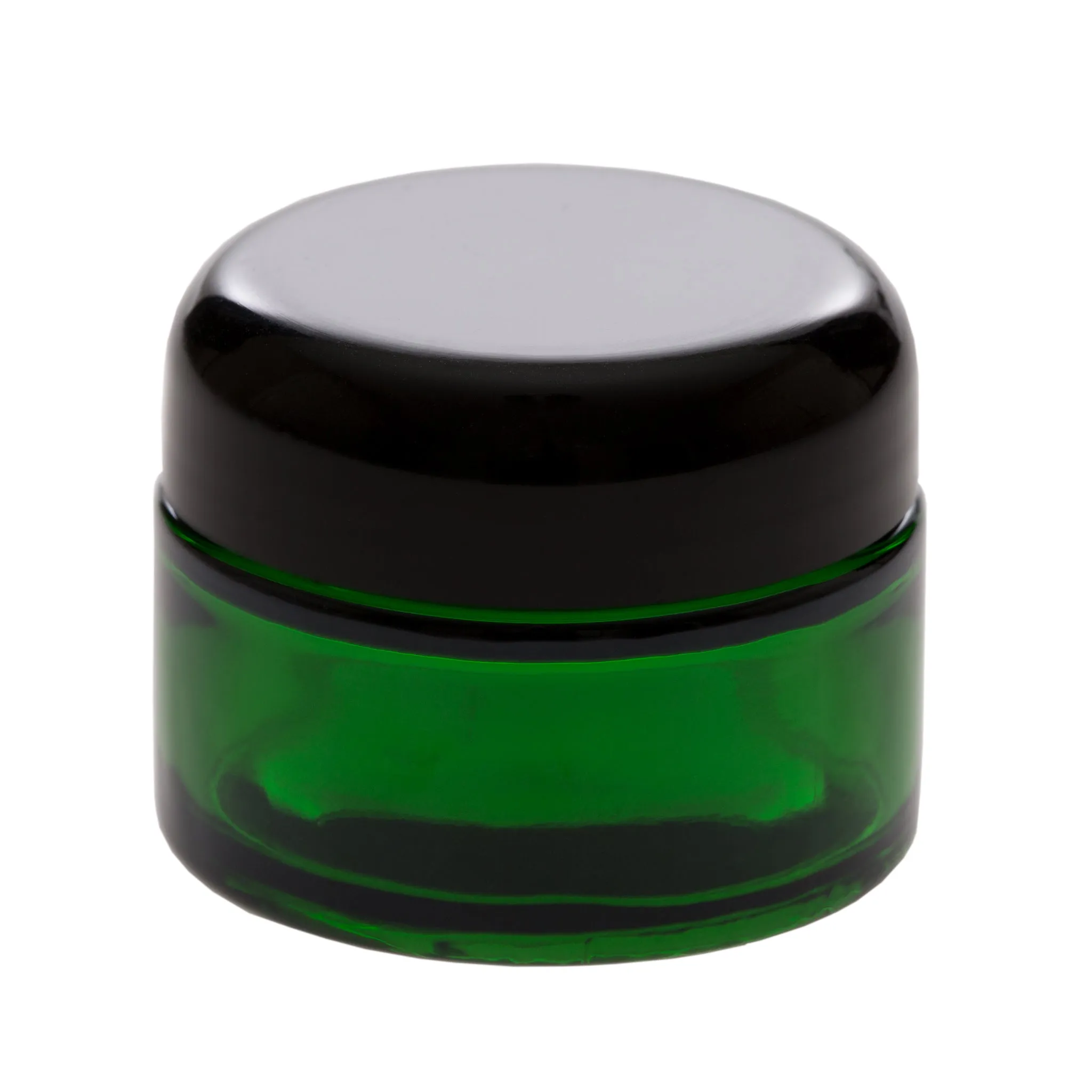 1 oz Green Glass Jar with 48-400 Neck