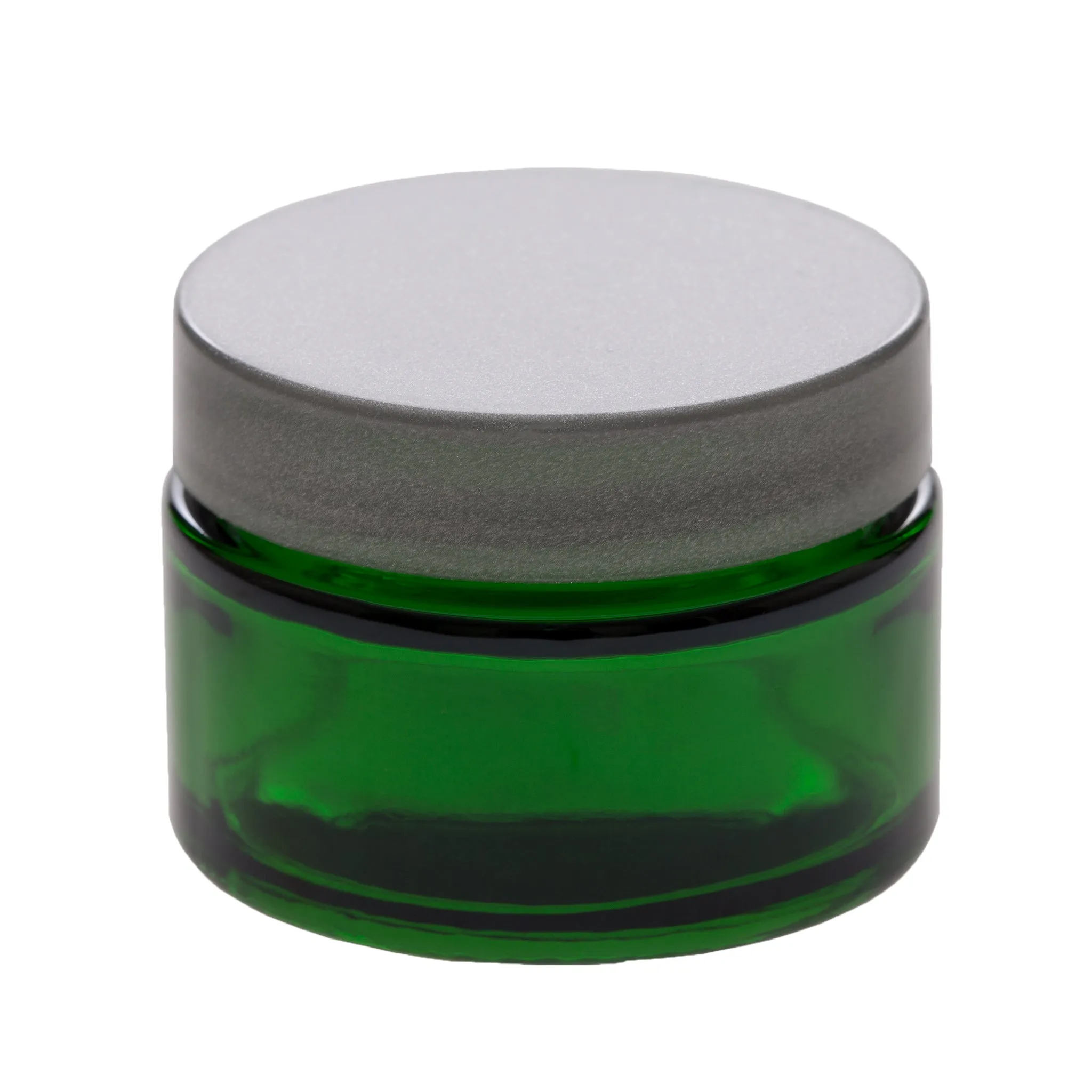 1 oz Green Glass Jar with 48-400 Neck