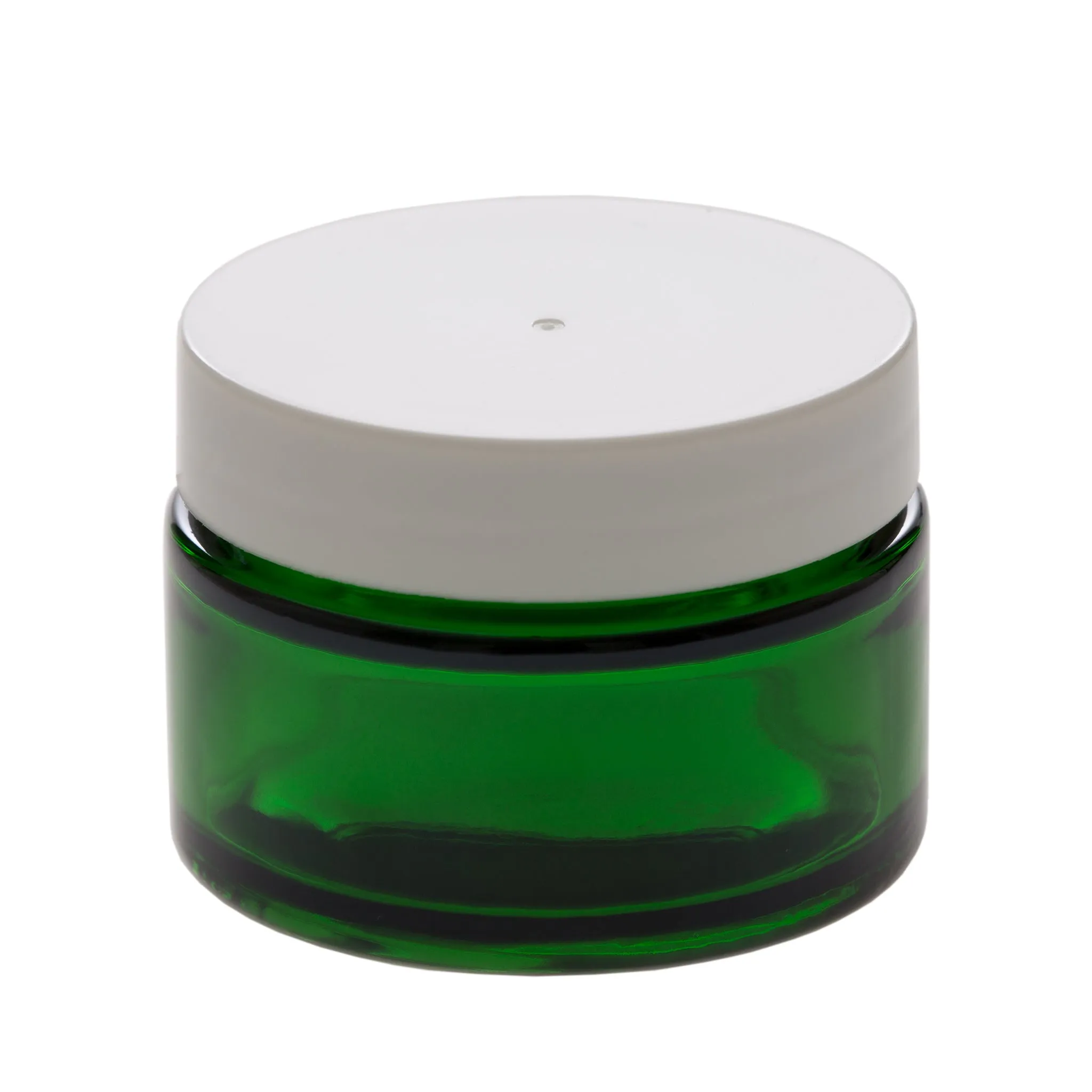 1 oz Green Glass Jar with 48-400 Neck