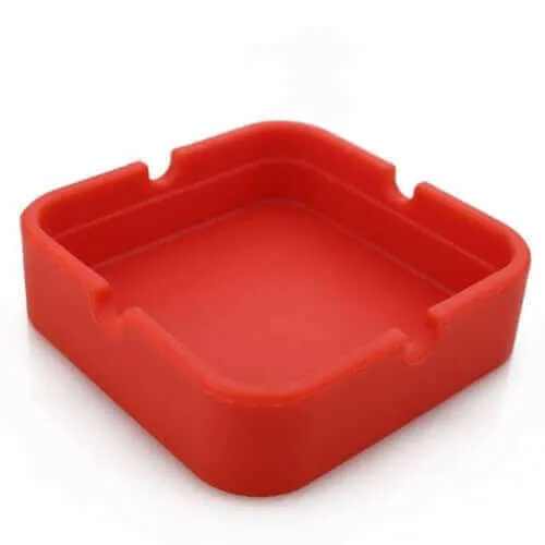 1 pc Ashtray Silicone Round Ashtray Eco-Friendly