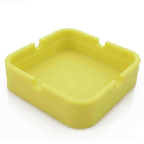 1 pc Ashtray Silicone Round Ashtray Eco-Friendly