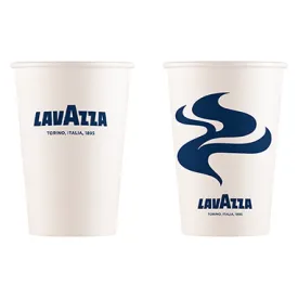 12oz Lavazza Single Walled Paper Cups