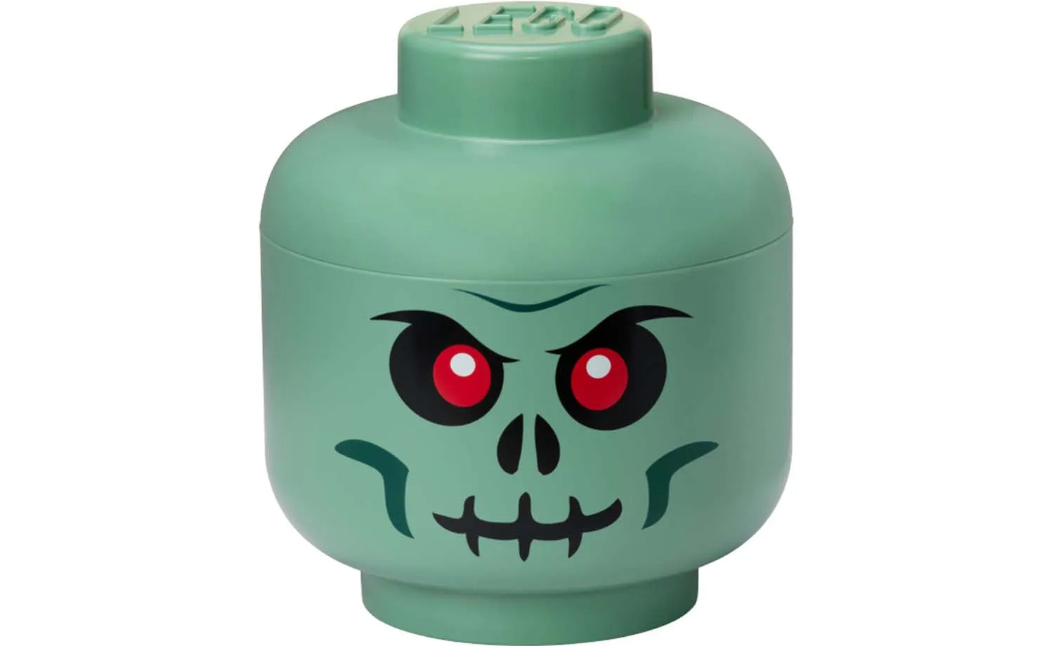 20811 | LEGO® Storage Head (Large) - Green Skeleton