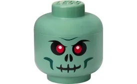 20811 | LEGO® Storage Head (Large) - Green Skeleton