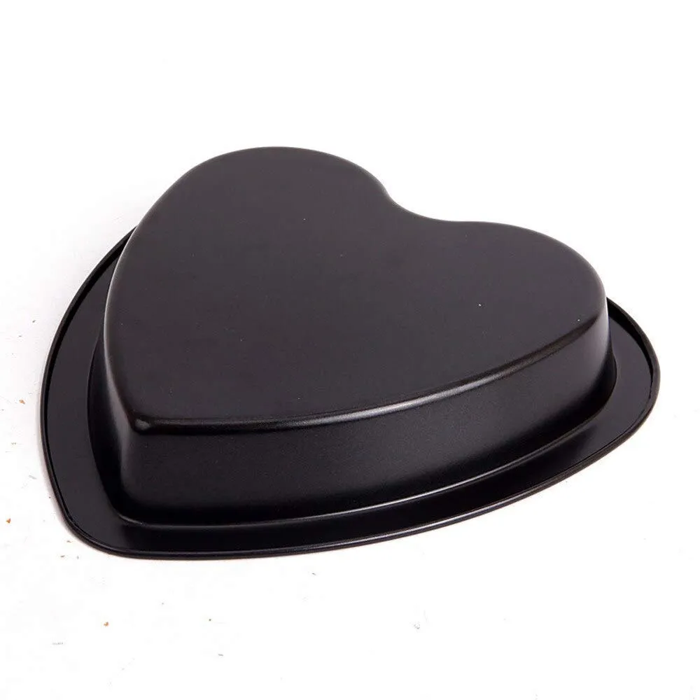 2209 Heart Shape Cake Mould Non Stick  Steel 1 kg Cake Baking Tray ( 23cm)