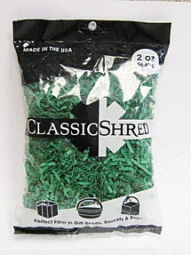 2oz Paper Shred - Green