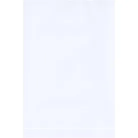 4 x 6" - 2 Mil White Flat Poly Bags