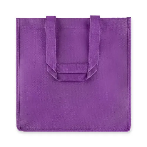 6 Bottle Purple Non Woven Tote by True