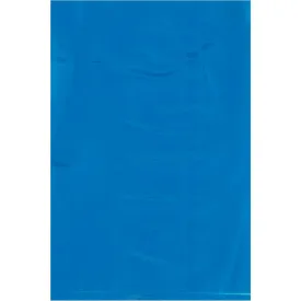 6 x 9" - 2 Mil Blue Flat Poly Bags