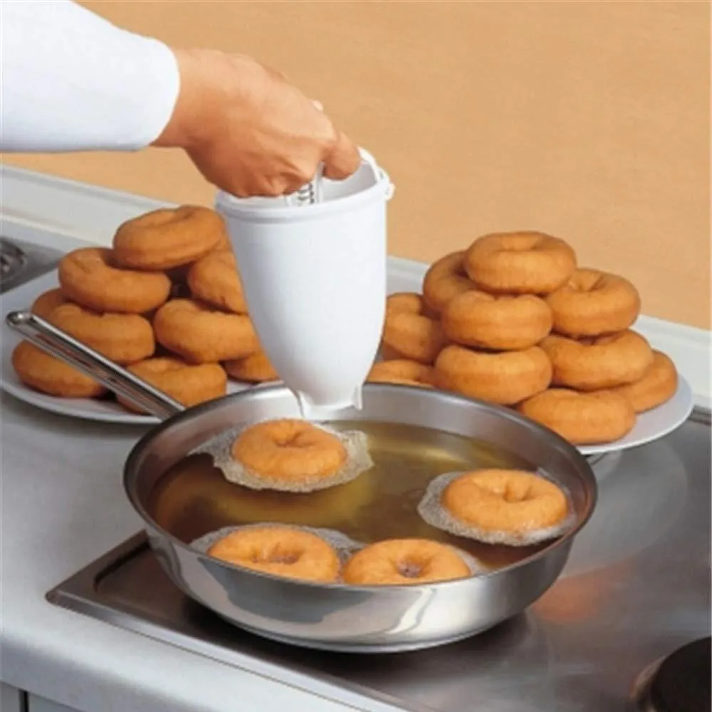 646 Mini Donut Maker Dispenser - Plastic Vada / Meduwada Maker