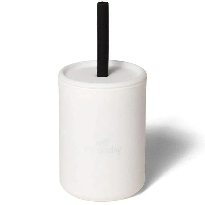 Avanchy Mini Silicone Cup & Straw (6oz / 177ml)