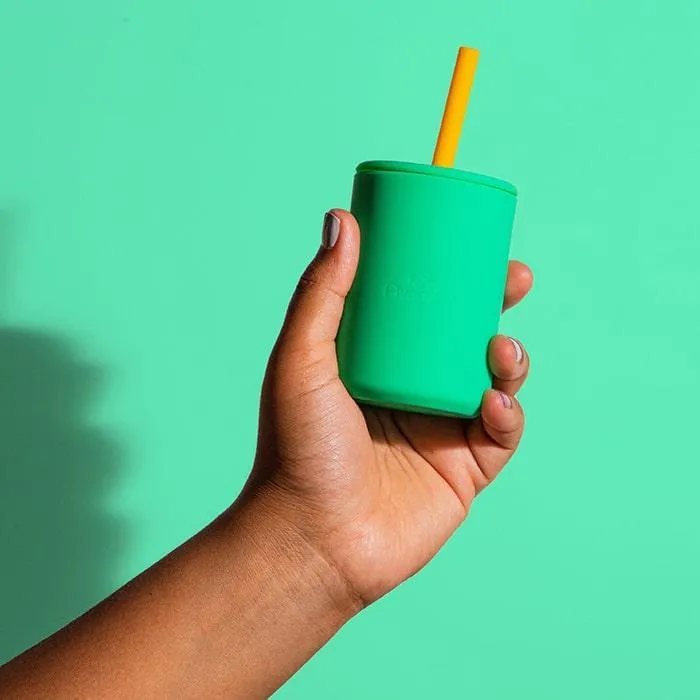 Avanchy Mini Silicone Cup & Straw (6oz / 177ml)