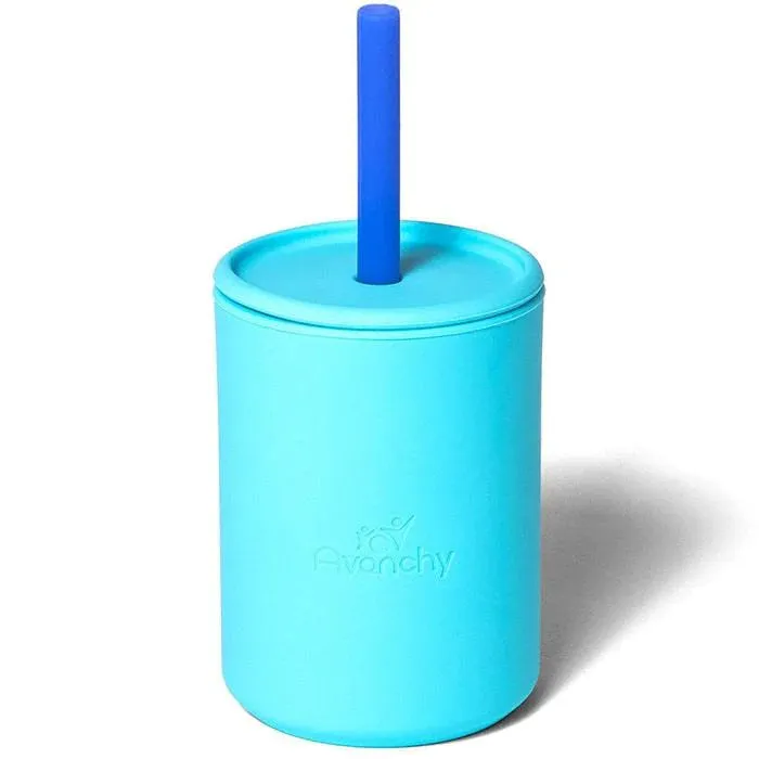 Avanchy Mini Silicone Cup & Straw (6oz / 177ml)