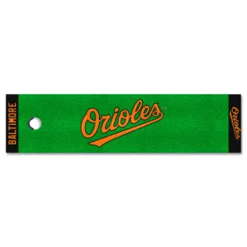 Baltimore Orioles Putting Green Mat - 1.5ft. x 6ft. "Orioles" Logo