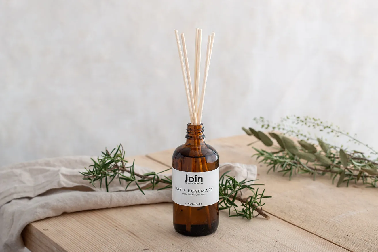 Bay   Rosemary - Join Luxury Essential Oil Botanical Room Diffuser