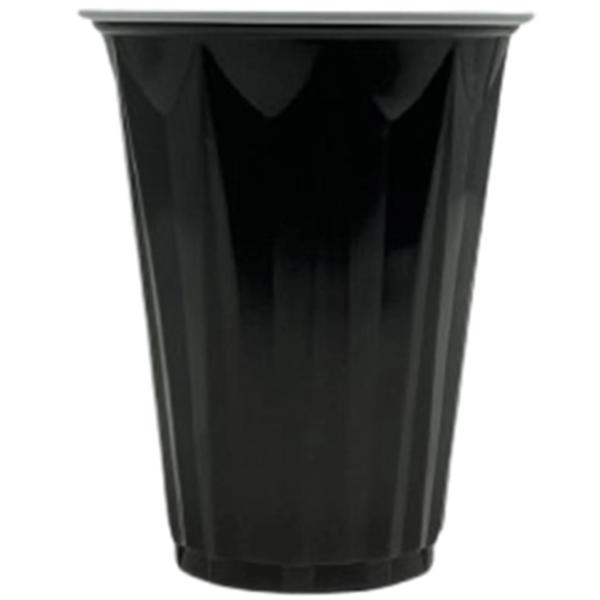 Black Plastic Party Cup 12 oz