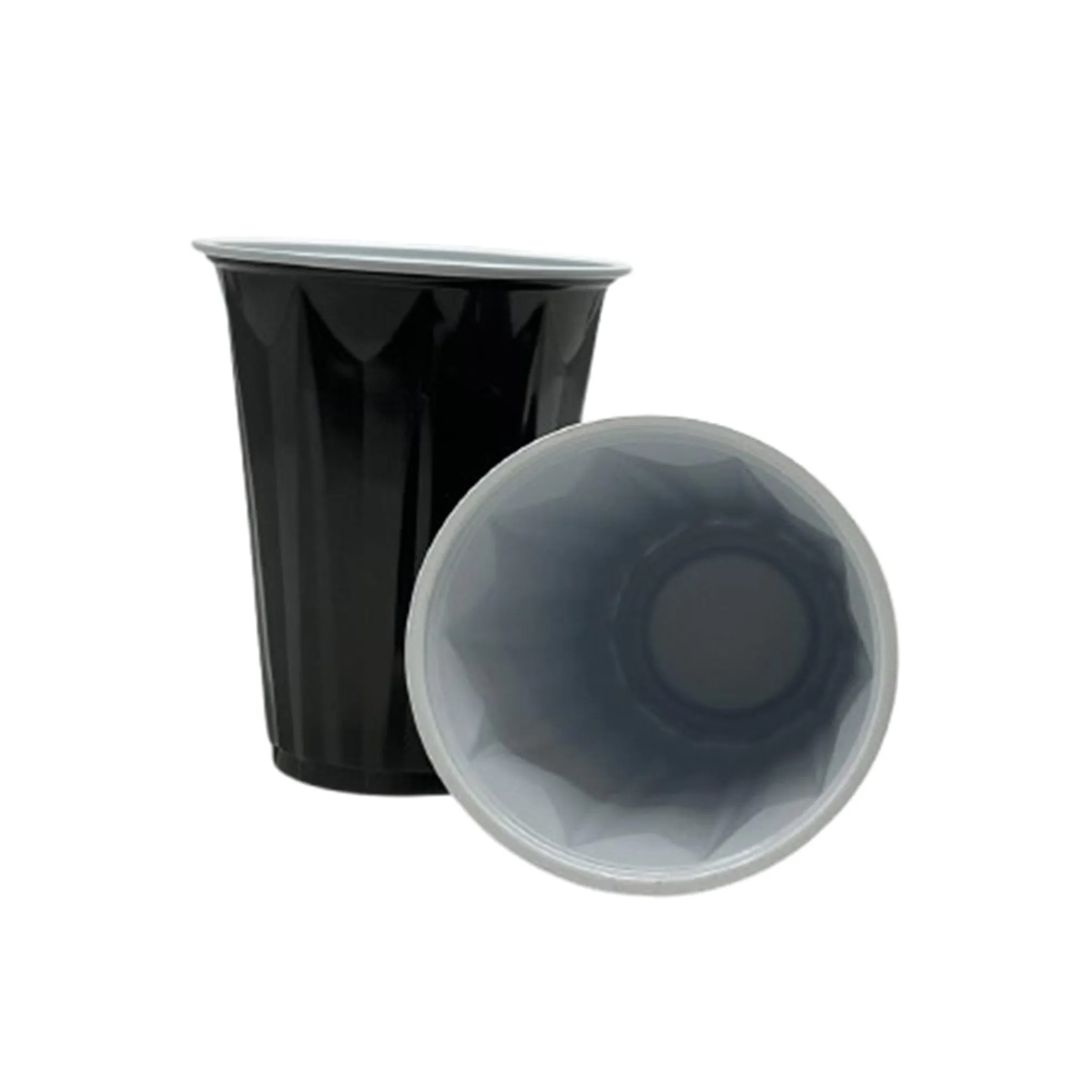 Black Plastic Party Cup 12 oz