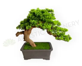 BON004 Artificial Bonsai 60cm - Green - High Quality