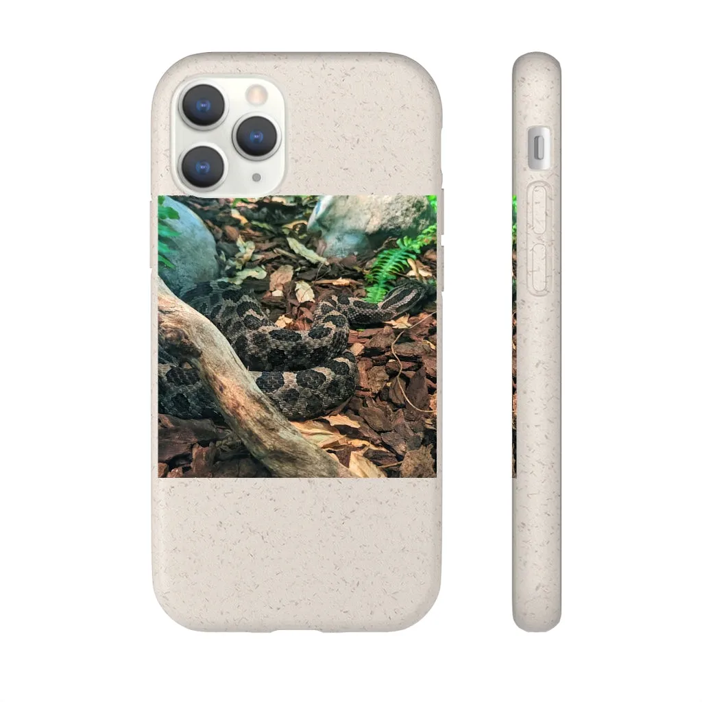 Brown Black Snake Biodegradable Case