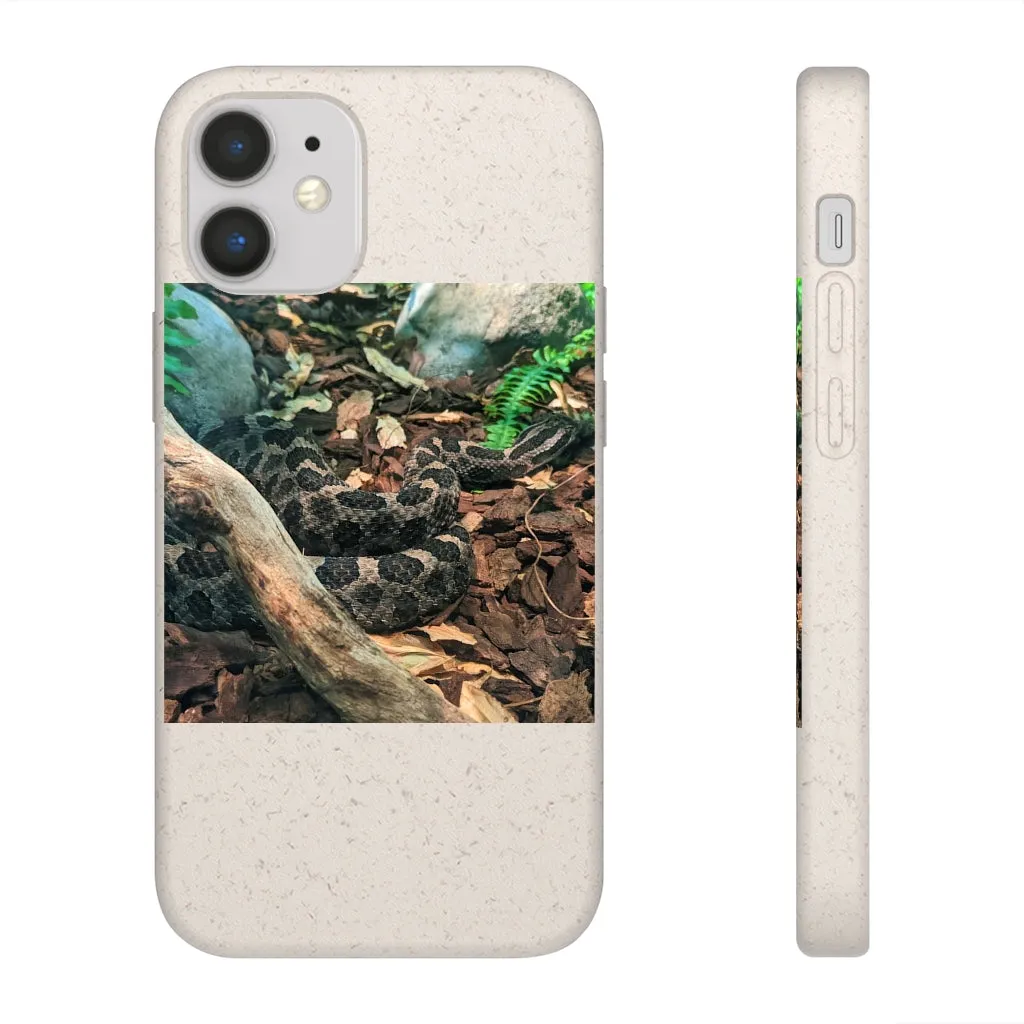 Brown Black Snake Biodegradable Case