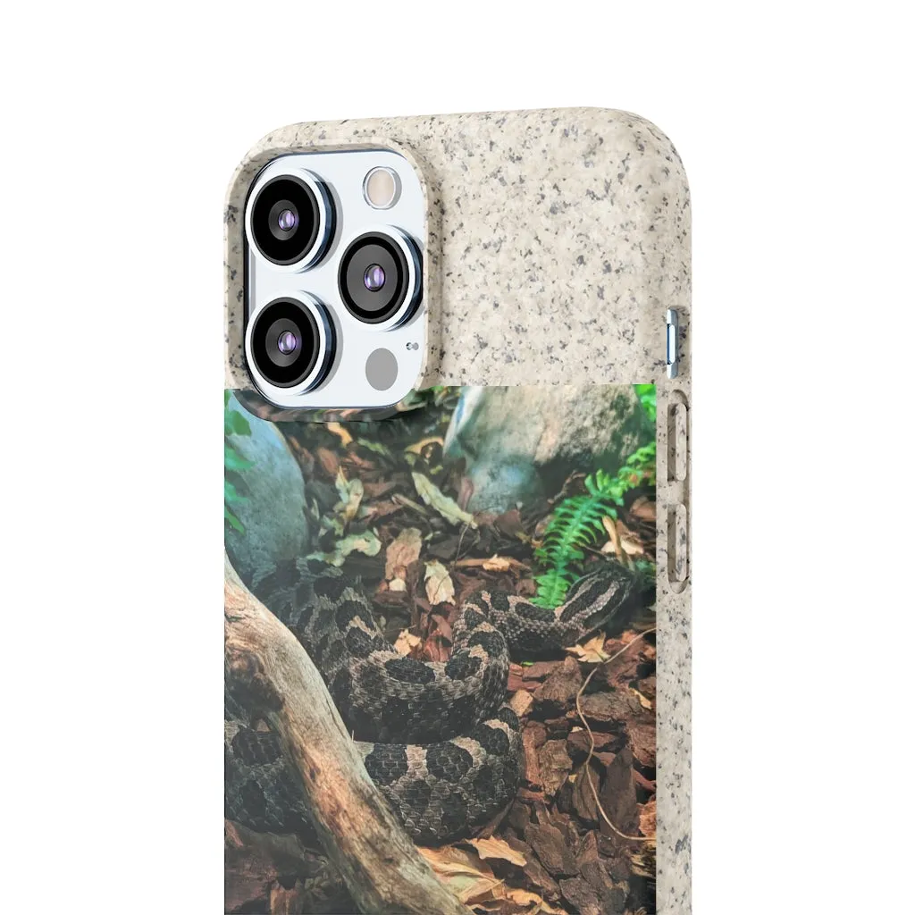 Brown Black Snake Biodegradable Case