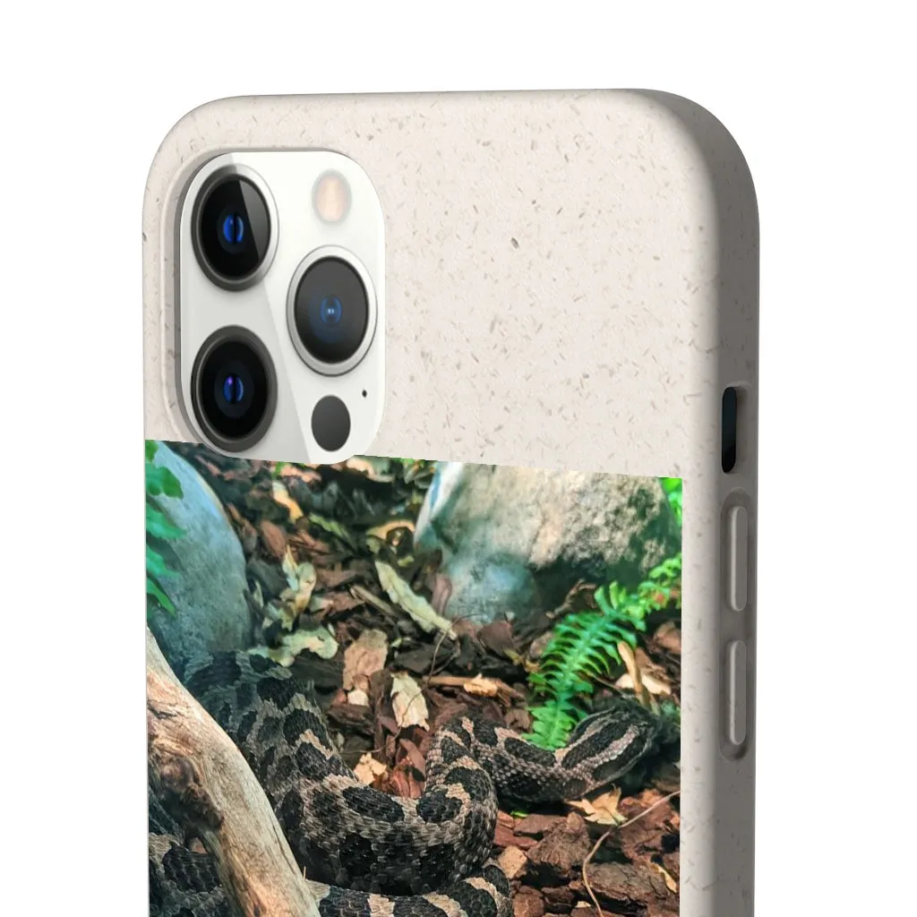 Brown Black Snake Biodegradable Case