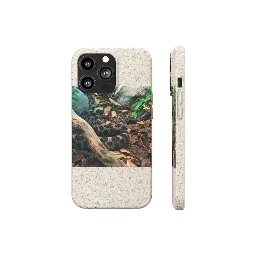 Brown Black Snake Biodegradable Case