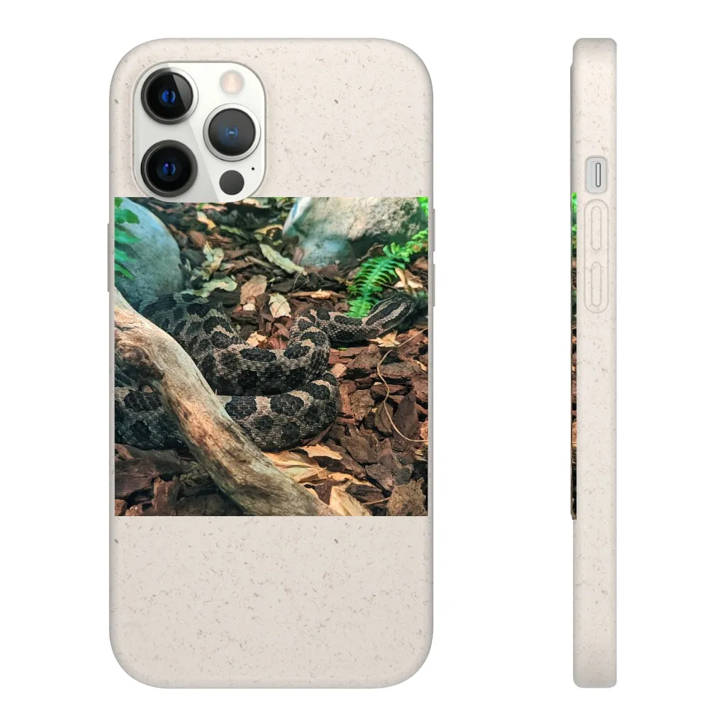 Brown Black Snake Biodegradable Case