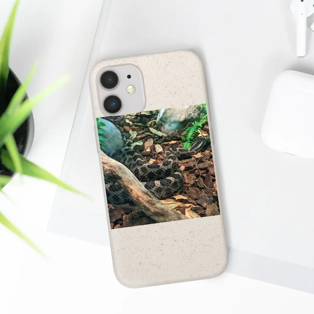 Brown Black Snake Biodegradable Case