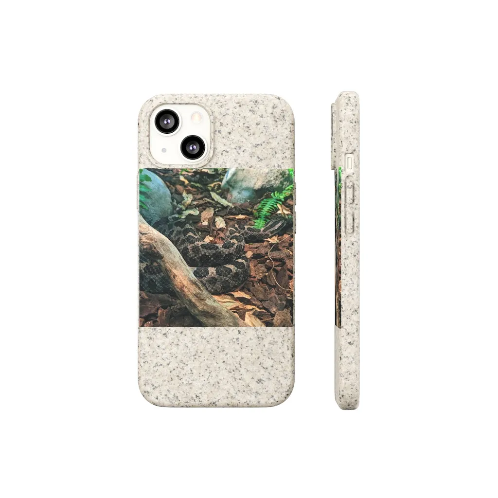 Brown Black Snake Biodegradable Case