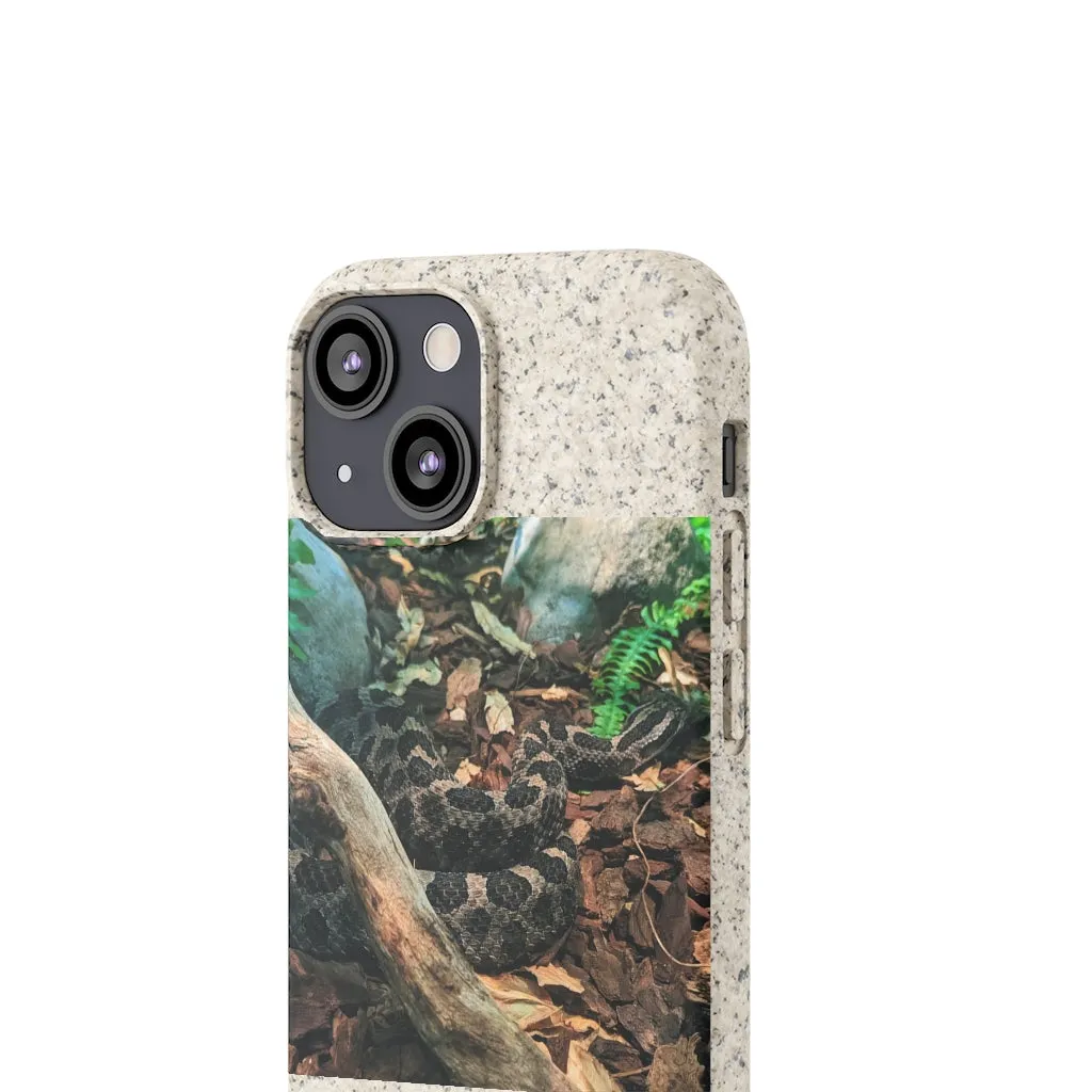 Brown Black Snake Biodegradable Case