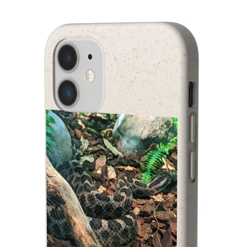 Brown Black Snake Biodegradable Case