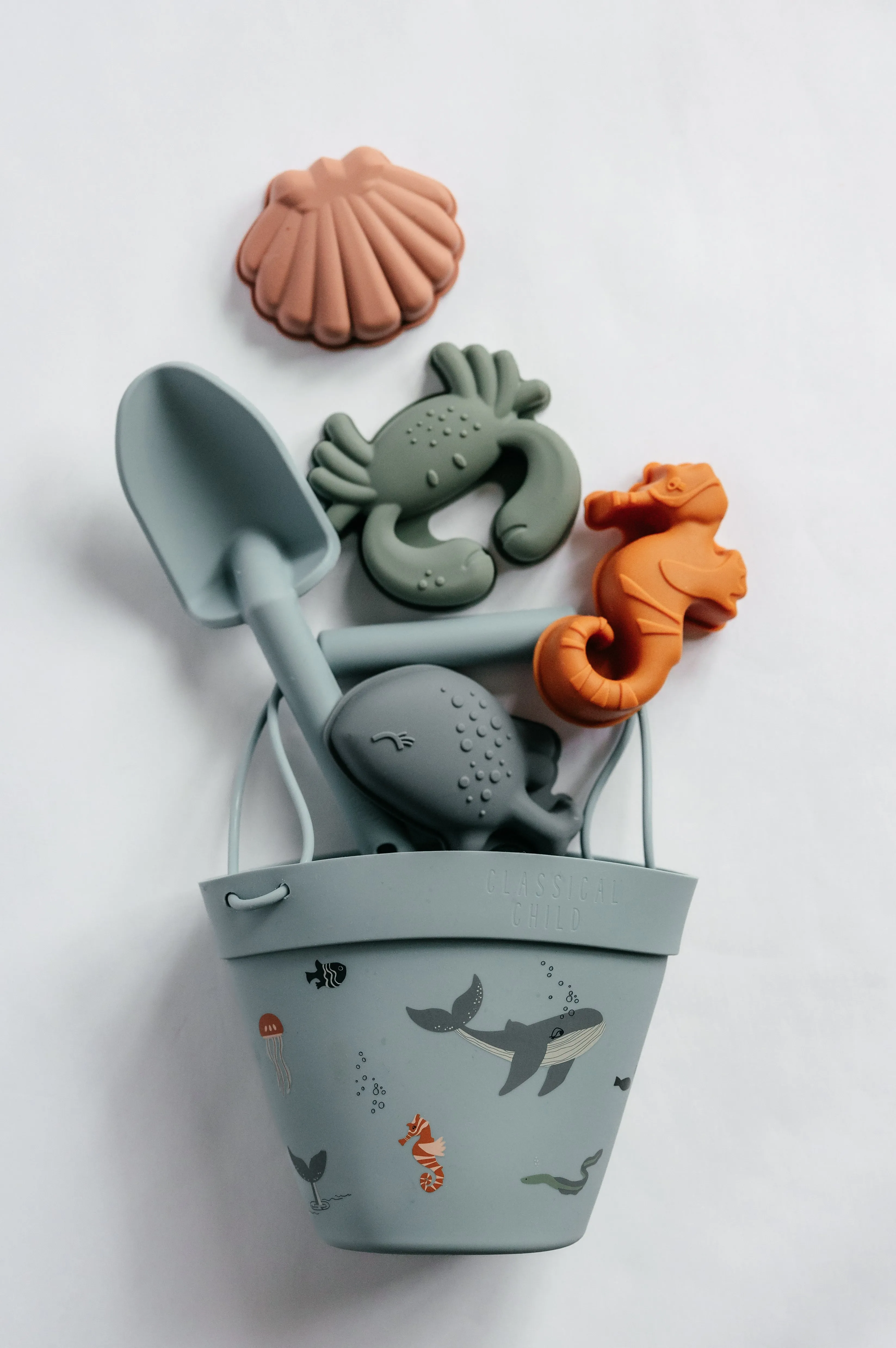 Bucket & Toys Set - Sea Life