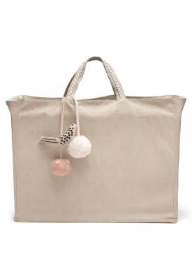 Chambray Bag With Hanging-SMALL