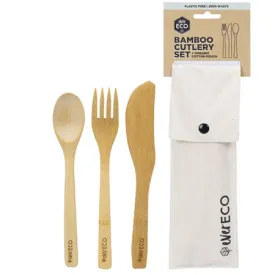 Ever Eco Bamboo Cutlery Set (3pc)