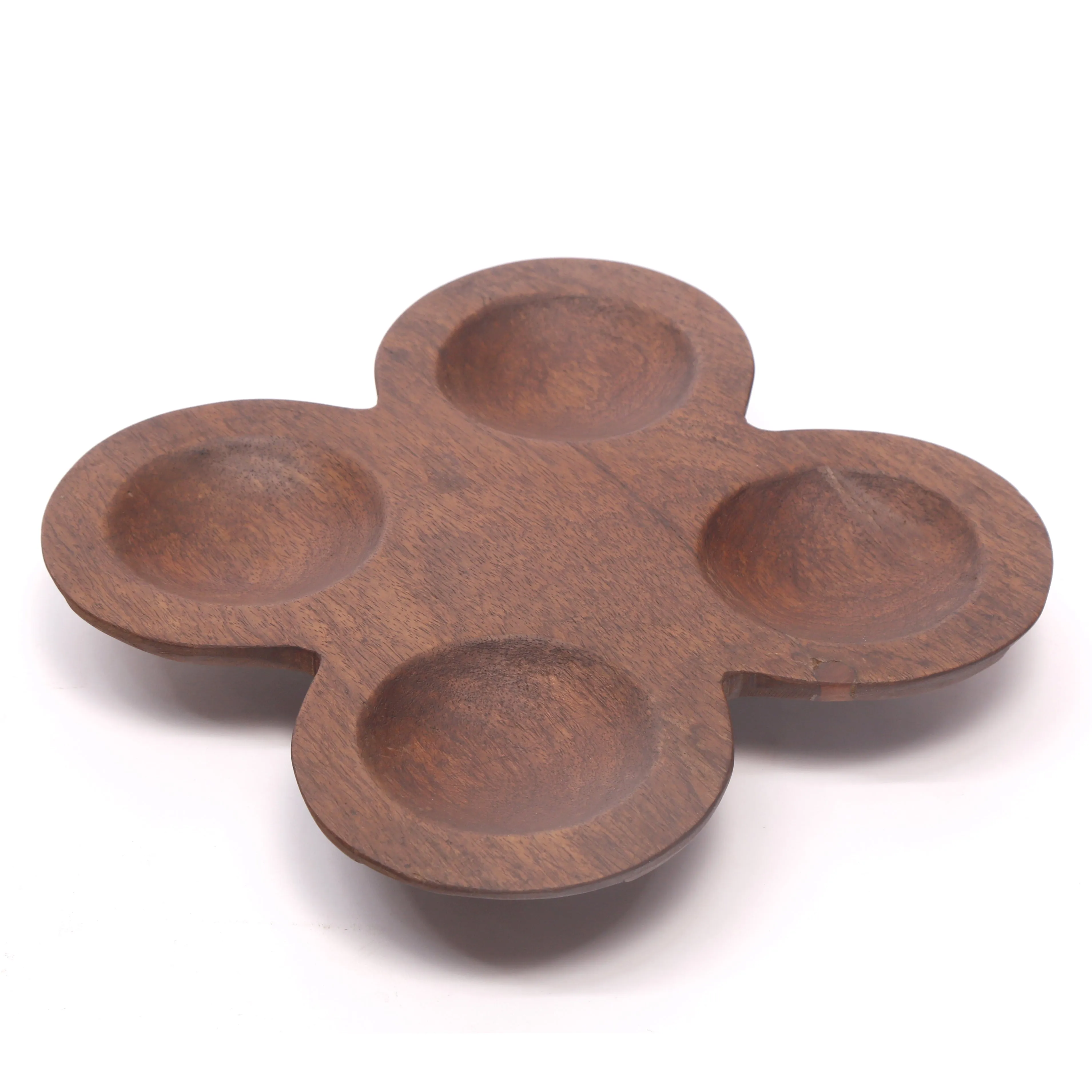 Flower Power Wooden Platter