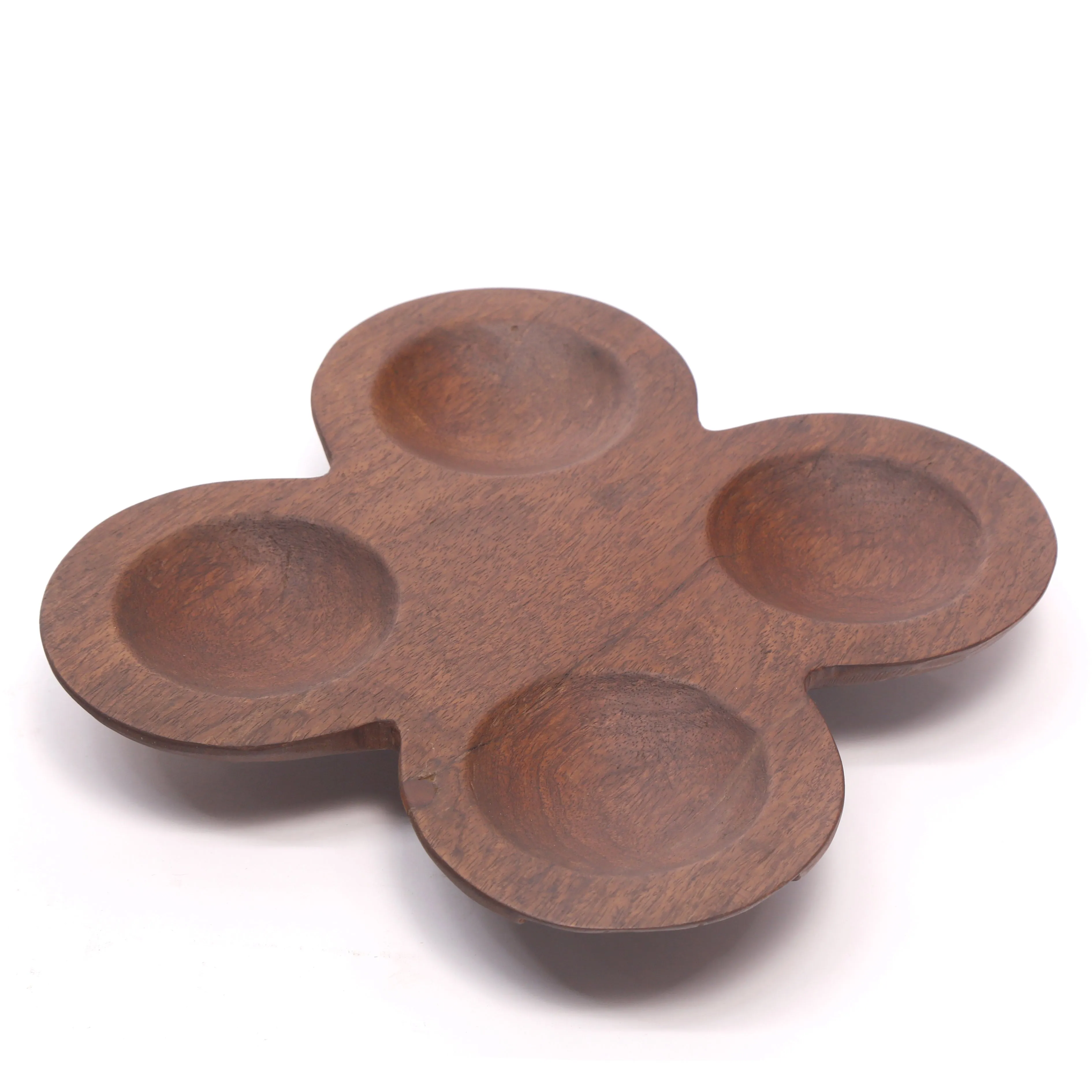 Flower Power Wooden Platter