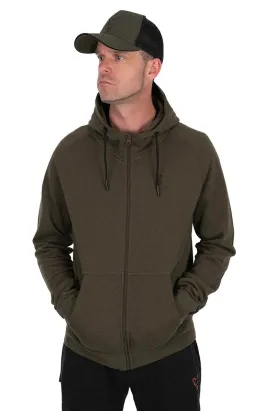 FOX Lightweight Zipped Hoody Green / Black