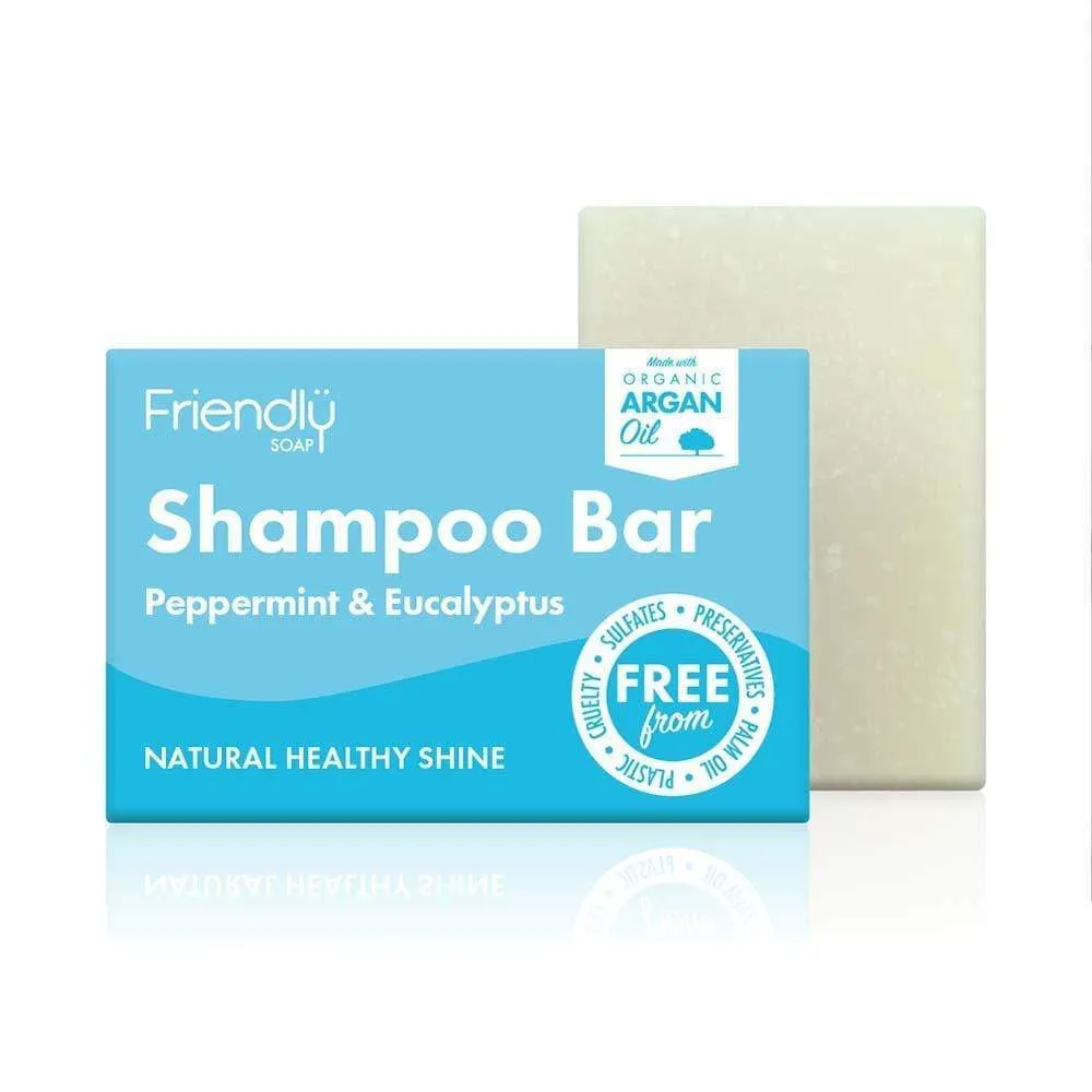 Friendly Soap - Peppermint & Eucalyptus Shampoo Bar