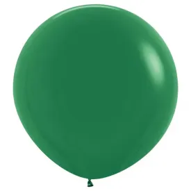 Giant Forest Green Balloon - 90cm