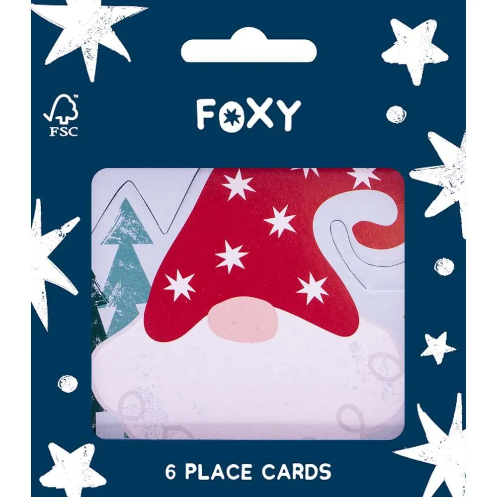 Gonk Christmas Place Cards Pack of 6