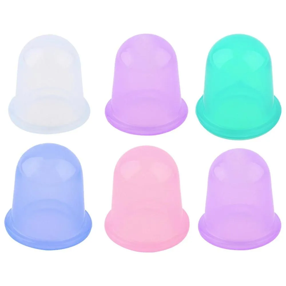 Green Family Full Body Neck Back Massage Helper Sillicone Anti Cellulite Massager Vacuum Cans Cupping Cup Health Care