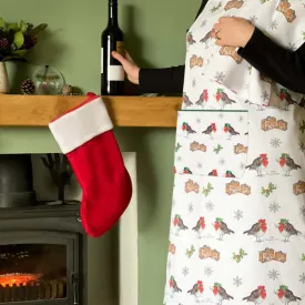 Home For Christmas Cotton Apron