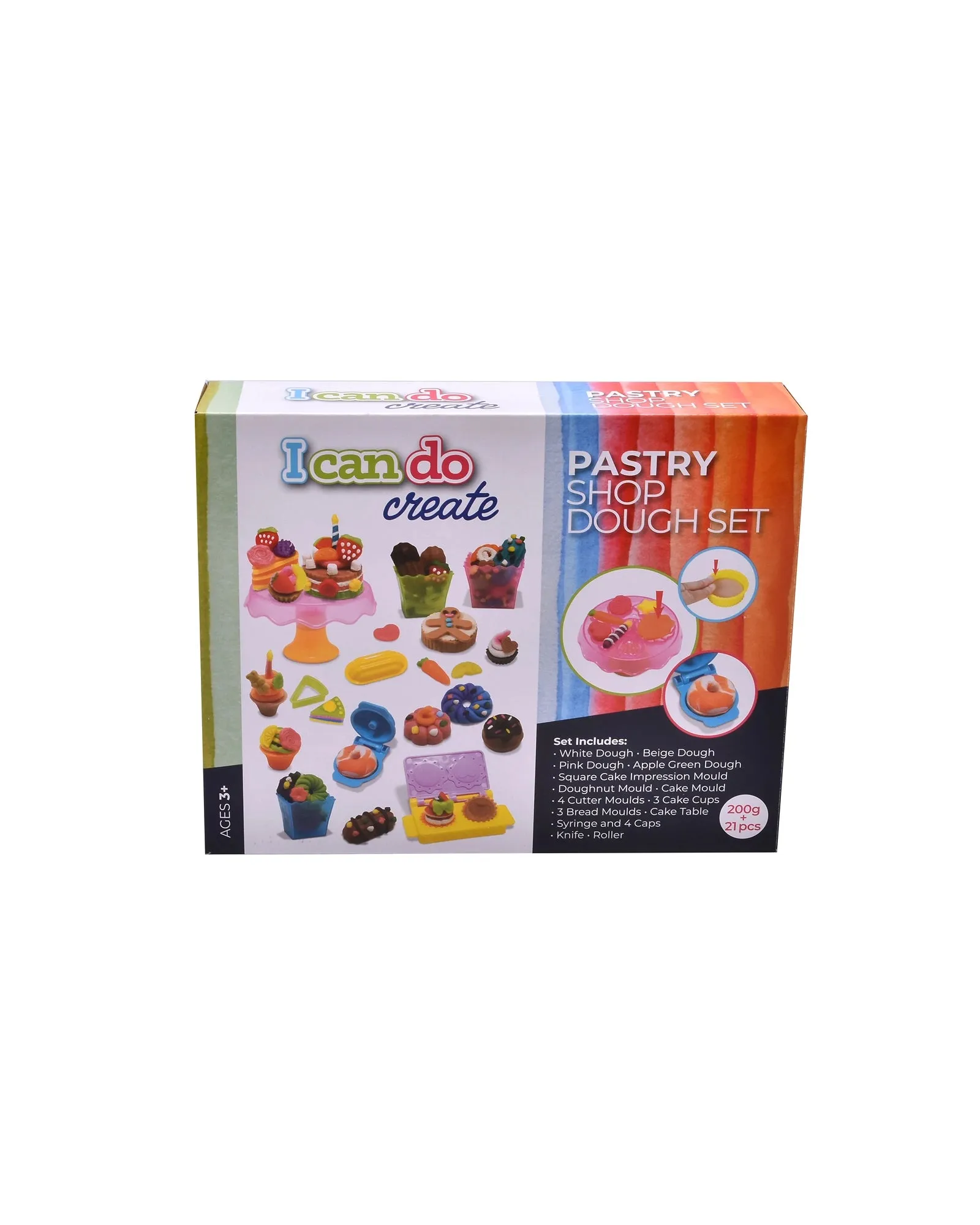 Icando Pastry Shop Dough Playset