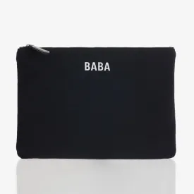 Jem and Bea Baba Eco Pouch in Black Recycled Nylon