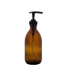 Kates Amber Glass Soap Bottle 250ml