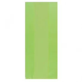 Kiwi Green Translucent Party Bags Small | 25ct.