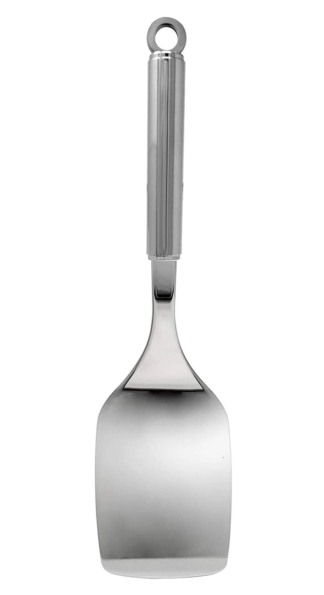 Kuber Industries Stainless Steel Kitchen Utensil, Cookware Set, Kitchen Tool- Set of 2 (Slotted Turner & Spatula) (Silver)