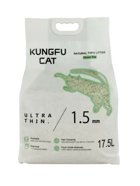 KUNGFU CAT Tofu Litter Green Tea 17.5L/6.5KG