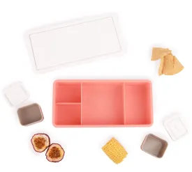 Love Mae Lunch Box - Apricot (White Lid)